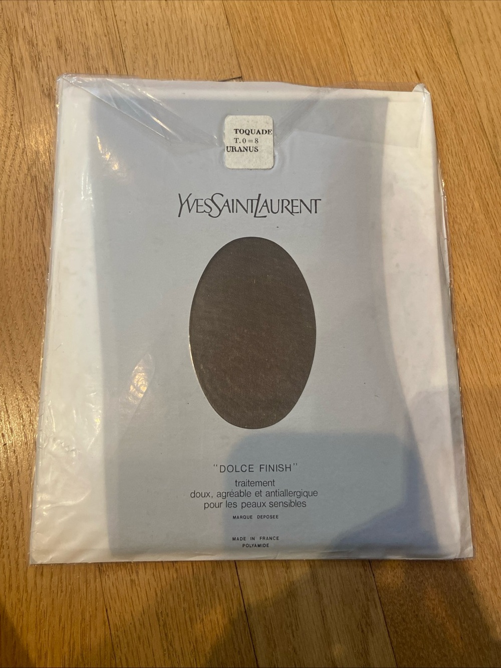 Vintage Yves Saint Laurent YSL Stockings Designer Hosiery 0 XS Sealed